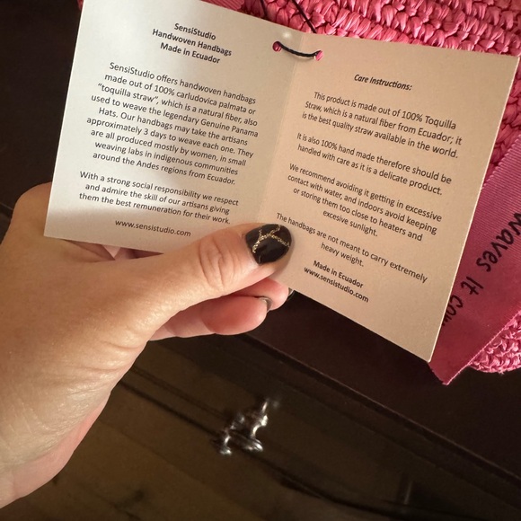 Sensi Studio Mini Handbag in Pink | NWT - Picture 11 of 12